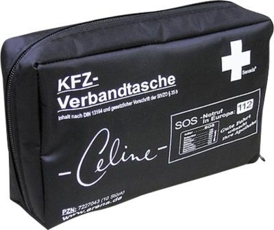 VERBANDTASCHE Auto Celine schwarz