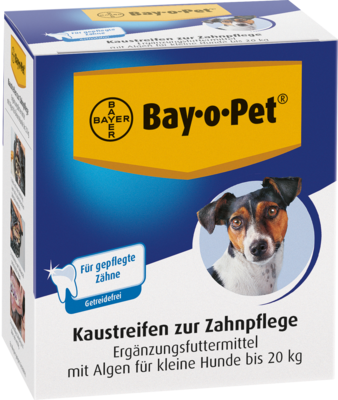 BAY O PET Zahnpfl.Kaustreif.f.kl.Hunde