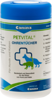 PETVITAL Feuchttücher f.Ohren vet.