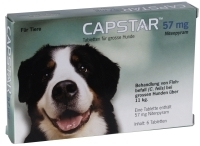 CAPSTAR 57 mg Tabletten f.große Hunde