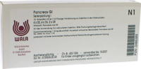 PANCREAS GL Serienpackung 1 Ampullen