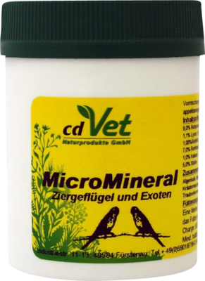 MICROMINERAL Tauben/Ziervögel