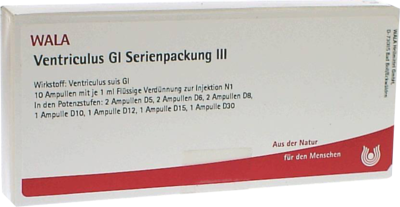 VENTRICULUS GL Serienpackung 3 Ampullen