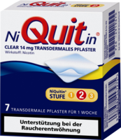 NIQUITIN Clear 14 mg transdermale Pflaster