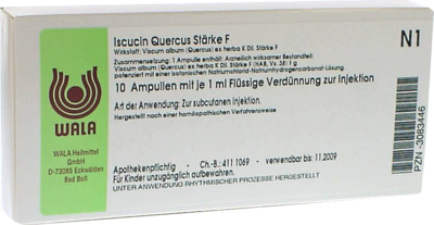 ISCUCIN quercus Stärke F Ampullen