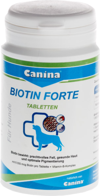 BIOTIN FORTE Tabletten vet.