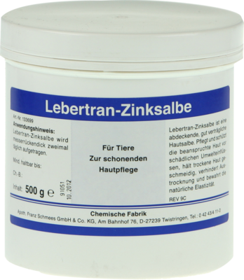 LEBERTRAN ZINKSALBE vet.