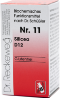 BIOCHEMIE 11 Silicea D 12 Tabletten