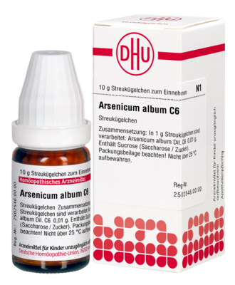 ARSENICUM ALBUM C 6 Globuli