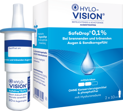 HYLO-VISION SafeDrop 0,1% Augentropfen