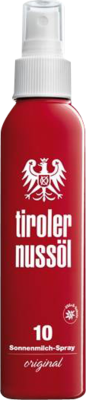 TIROLER NUSSÖL orig.Sonnenmilch Spray LSF 10