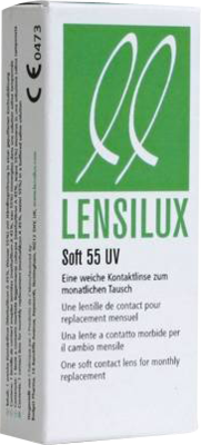 LENSILUX 55 UV -1,25 dpt weiche Montaslinse