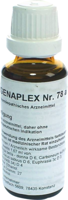 REGENAPLEX Nr.78 a Tropfen zum Einnehmen