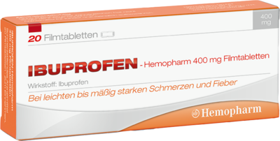 IBUPROFEN Hemopharm 400 mg Filmtabletten