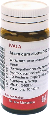 ARSENICUM ALBUM D 30 Globuli