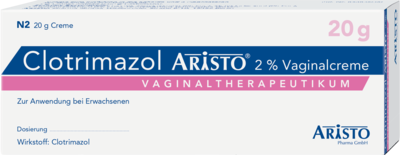 CLOTRIMAZOL ARISTO 2% Vaginalcreme + 3 Applikat.