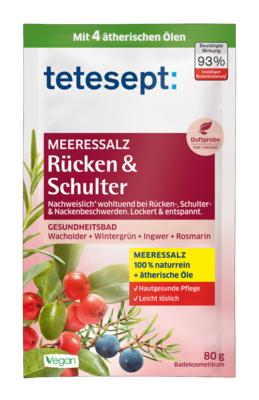 TETESEPT Meeressalz Rücken & Schulter