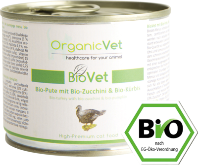 ORGANICVET BioVet mit Pute f.Katzen