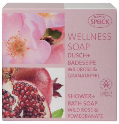 WELLNESS Soap Wildrose+Granatapfel BDIH