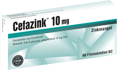 CEFAZINK 10 mg Filmtabletten