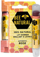 BEE Natural Lippenpflege-Stift Shimmer Rose