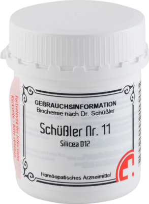 SCHÜSSLER NR.11 Silicea D 12 Tabletten