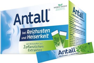 ANTALL bei Reizhusten und Heiserkeit Liquidsticks