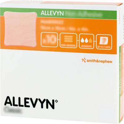 ALLEVYN non Adhesive 10x10 cm Wundverband