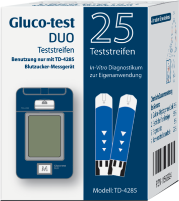 GLUCO TEST DUO Teststreifen