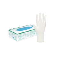 VASCO Nitril semi-long Handschuhe S white