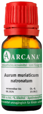 AURUM MURIATICUM NATRONATUM LM 7 Dilution