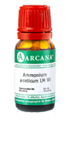 AMMONIUM ACETICUM LM 6 Dilution