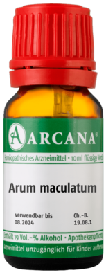 ARUM MACULATUM LM 5 Dilution