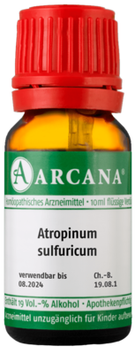 ATROPINUM SULFURICUM LM 22 Dilution