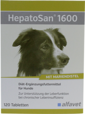 HEPATOSAN 1600 Diät-Erg.Futterm.Tab.f.Hunde