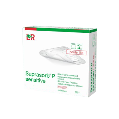 SUPRASORB P sensitive PU-Schaumv.bor.lite 5x5cm