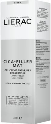 LIERAC CICA-FILLER reparier.Anti-Falten Gel-Creme