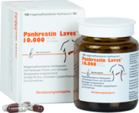 PANKREATIN Laves 10.000 Ph.Eur.-Einh.msr.Hartkaps.