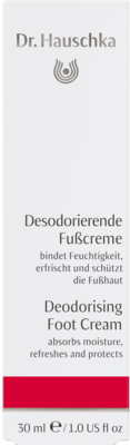 DR.HAUSCHKA desodorierende Fußcreme INT