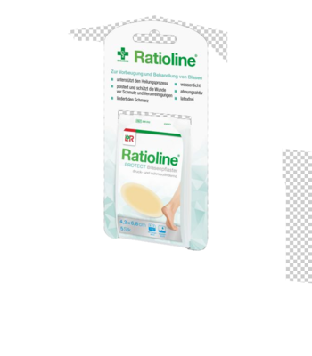 RATIOLINE protect Blasenpflaster 4,2x6,8 cm