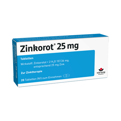 ZINKOROT 25 mg Tabletten